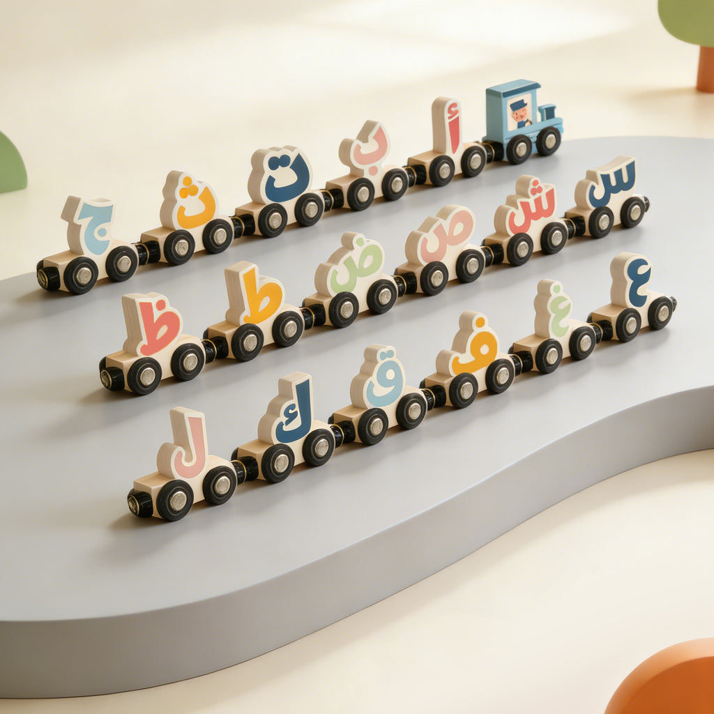 Arabic Alphabet Train