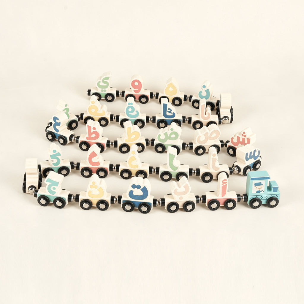 Arabic Alphabet Train