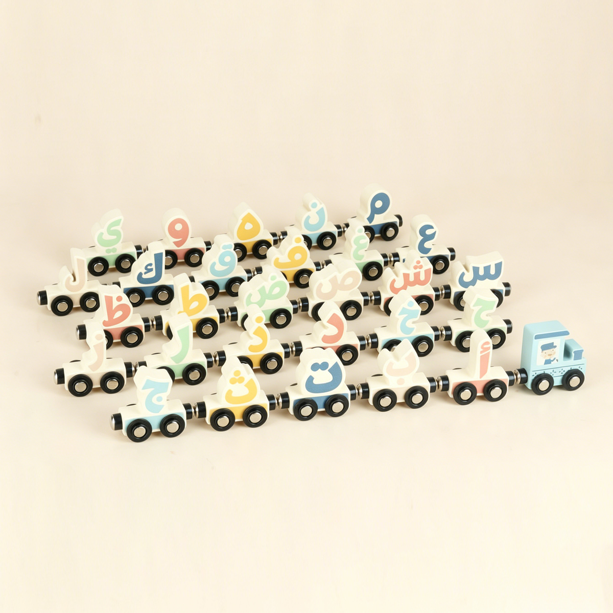 Arabic Alphabet Train