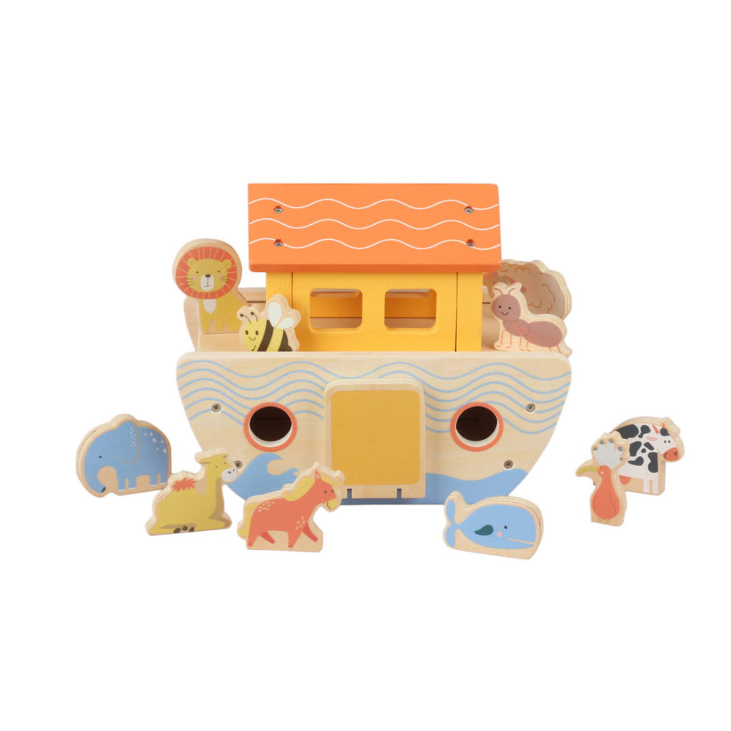Prophet Nuh's Ark Wooden Animal Shape Sorter