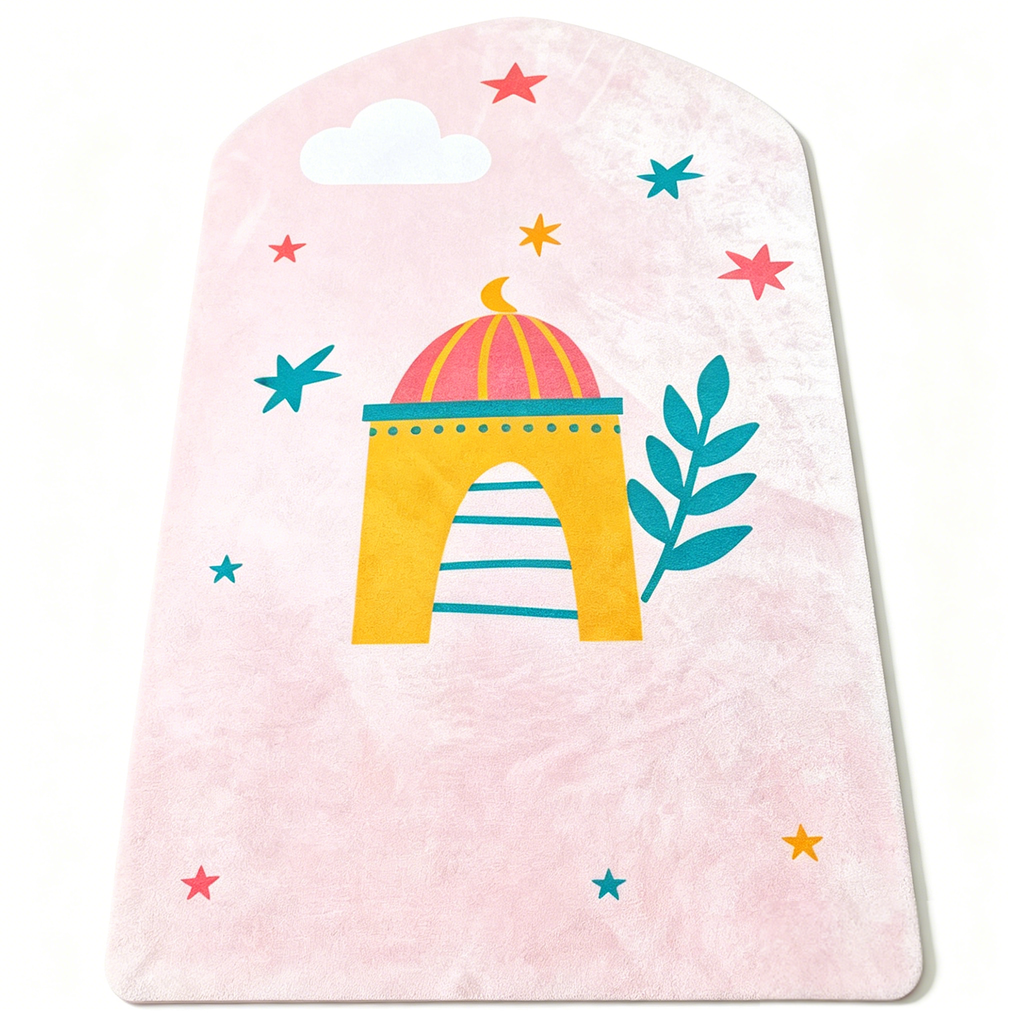 Girls Non-Slip Thick Prayer Mat